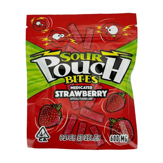 Sour Pouch Straw Edibles